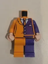Authentic Lego DC Two Face Body And Legs Mini Fig Clean Condition