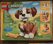 LEGO Creator 3-in-1 Playful Puppy Set 31382 336 pcs Dog Animals