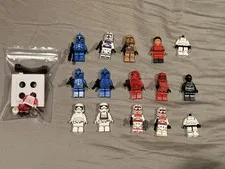 LEGO Star Wars Minifigure Lot of 14 (Mint Condition Darth Malak)