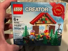2013 LEGO CREATOR Limited Edition Christmas Tree Stand 40082 New Factory Sealed