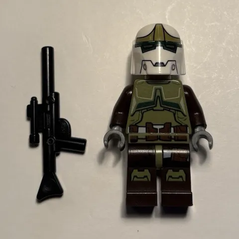 LEGO Star Wars Bounty Hunter Minifigure sw0476 from Set 75018