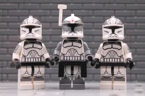 LEGO Star Wars RMC Clone Wars Wolfpack Phase 1 (Pad Printed)