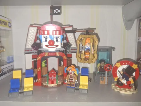 LEGO ONE PIECE 75637 Circus Tent from Buggy the Clown Complete
