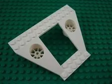 LEGO White 12x9 Bi level Explorien Space Wing