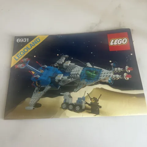 1985 Legoland Classic Space 6931 FX-Star Patroller – Instructions only