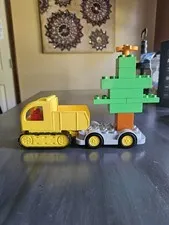 Lego Duplo Kid's Christmas Tree Farm Truck Bundle Set Toys