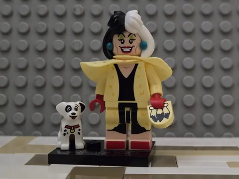 LEGO Cruella de Vil & Minifigure Dalmatian Puppy - 71038 Disney 100 ***NEW***