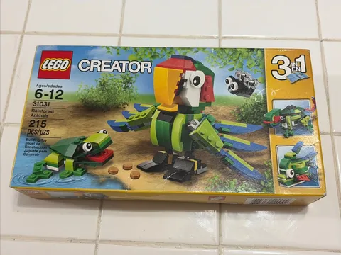 LEGO 31031 Creator 3-in-1 Rainforest Animals New in Sealed Box