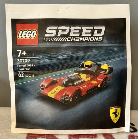 LEGO SPEED CHAMPIONS: Ferrari 499p-Hypercar 30709 Paper Bag Sealed