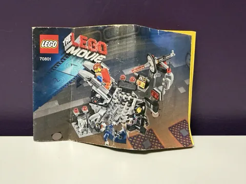 LEGO The LEGO Movie: Melting Room 70801 Instruction Manual Only