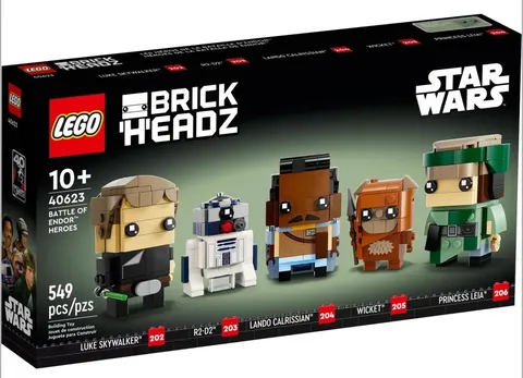 *BRAND NEW*  Lego Star Wars Brickheadz Battle of Endor Heroes #40623 *RETIRED*