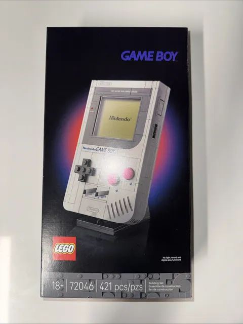 Lego Super Mario Game Boy Retro Building Set 72046 New In Sealed Box