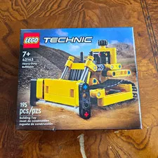 LEGO Technic 42163 Heavy-Duty Bulldozer 195 pcs Set 7+ Complete