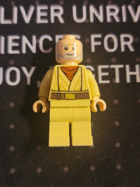 Lego Star Wars Obi Wan Kenobi Old Minifigure sw0274 8092