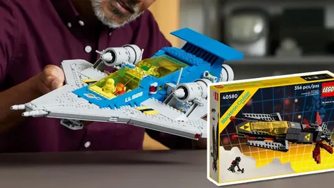 LEGO Icons: 10497 Cruiser Icons + 40580 Galaxy Explorer Blackthron