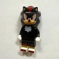 LEGO minifigure Shadow the Hedgehog - Closed Mouth son012