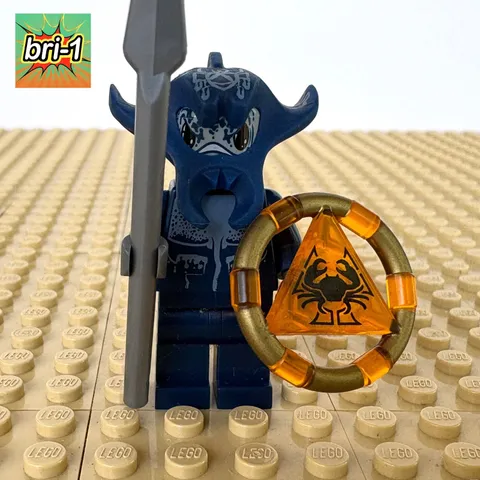 LEGO Atlantis: Manta Warrior, SPEAR, CRAB KEY, atl003, 8077, EXPLORATION HQ 2010