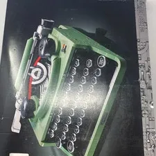 LEGO Ideas Typewriter 21327 Set, Green, 2079 pcs