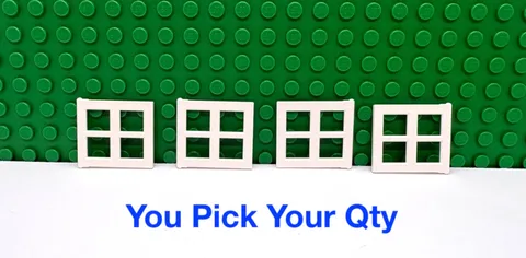 LEGO White 1x4x3 Window Shutter Pane "You Pick Your Qty" NEW