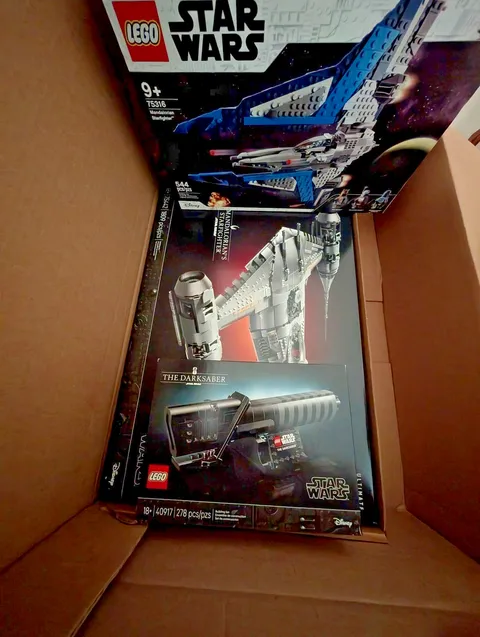 LEGO Star Wars Bundle 75442 UCS N-1 + 75316 + 40917 Darksaber NEW SEALED