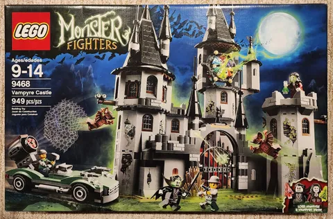 LEGO Monster Fighters: Vampyre Castle Set 9468 New Sealed Vaulted