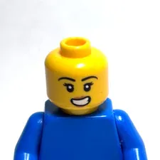 Lego - Minifigure Head - Smile, Teeth, Female