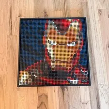LEGO Art Iron Man Set 31199 Complete – Excellent condition