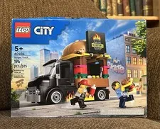 LEGO City Burger Truck - NEW in Damaged Box 60404