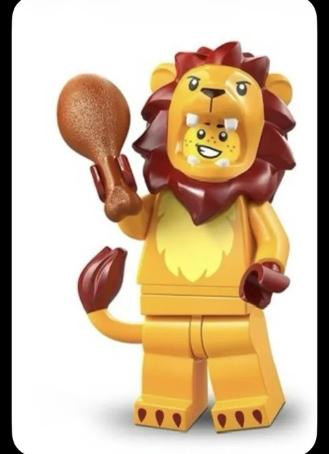 LEGO Minifigures Series 28 Lion Costume Minifigure 71051 Blind Box 24 Hr.Ship