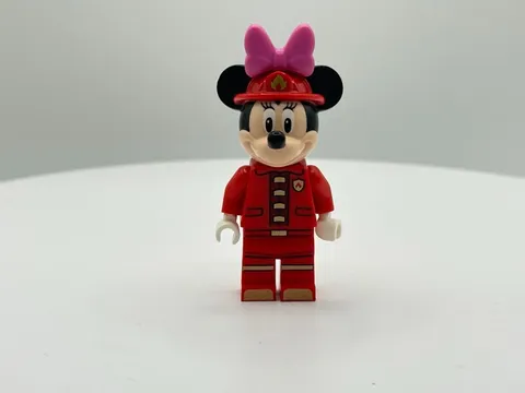 LEGO Disney Minnie Mouse Fire Fighter Minifigure - dis051 - Set 10776