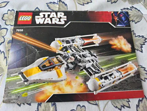 LEGO instructions Star Wars 7658 Y-wing Fighter manual booklet DE/EN 2007