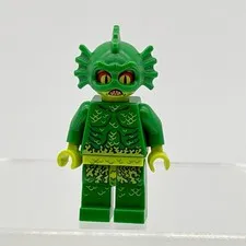 LEGO Green Swamp Creature Minifigure from Monster Hunters Set