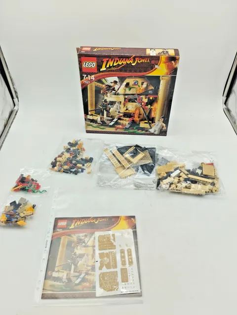 LEGO 7621 Indiana Jones and the Lost Tomb MIB New Sealed Bags 7683