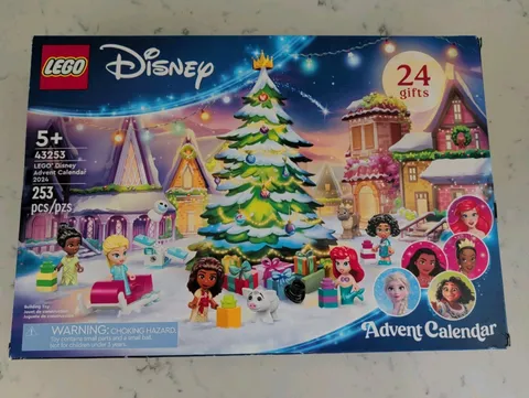 LEGO Disney Advent Calendar 43253 for Kids - Christmas Princess Advent Calendar