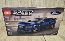 LEGO SPEED CHAMPIONS: Ford Mustang Dark Horse Sports Car (76920) Sealed Retired 