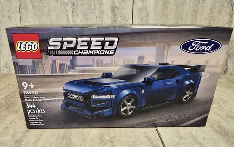 LEGO SPEED CHAMPIONS: Ford Mustang Dark Horse Sports Car (76920) Sealed Retired 