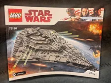 LEGO STAR WARS 75190 Instruction Manual ONLY - First Order Star Destroyer