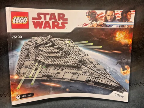 LEGO STAR WARS 75190 Instruction Manual ONLY - First Order Star Destroyer
