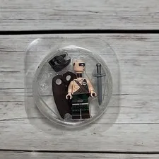 RARE Batman Movie Minifigure Chaos Tartan includes Weapons 