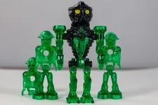 LEGO Mars Mission Alien mm001 Commander mm010 Minifigure Lot of 4