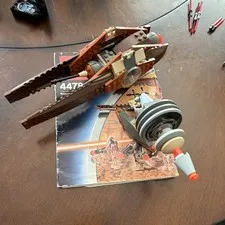 LEGO SW Geonosian Fighter 4478 Episode II 170 pcs w/ Instructions 2003 NO FIGS