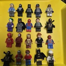 LEGO Marvel DC Minifigures Mixed Lot of 20 Super Heroes #3