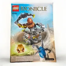 LEGO BIONICLE 70785 Pohatu Master of Stone 100% Complete + Instructions