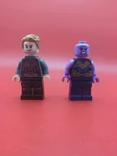 Lego Minifigures Starlord And Thanos