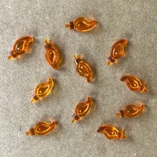 LEGO Orange mini candle fire flames (13 Qty)