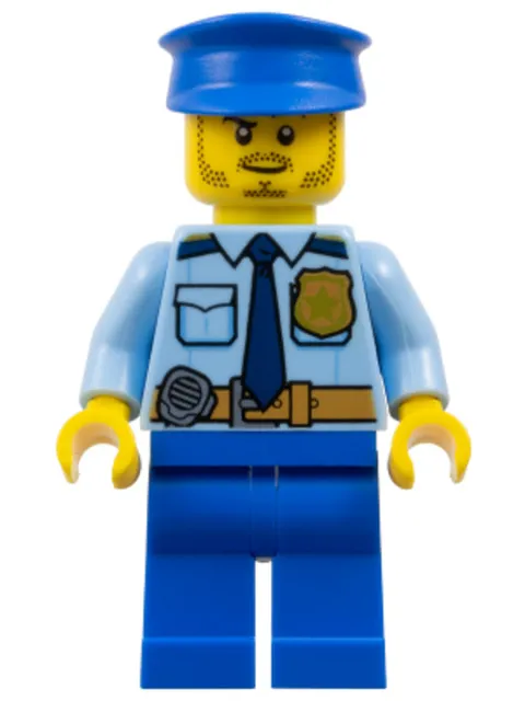LEGO: Police City Shirt Dark Blue Tie (cty0752)