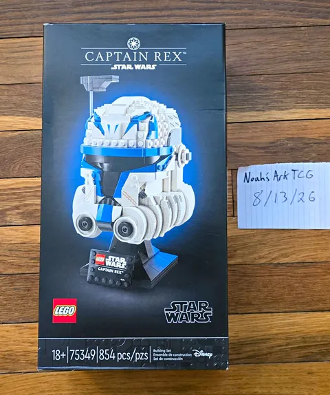 LEGO Star Wars Captain Rex Helmet 75349 Complete Set 854 pcs 18+ Stand