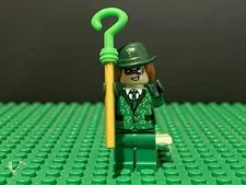 LEGO The Riddler Suit and Tie Minifigure sh0334 DC Super Heroes