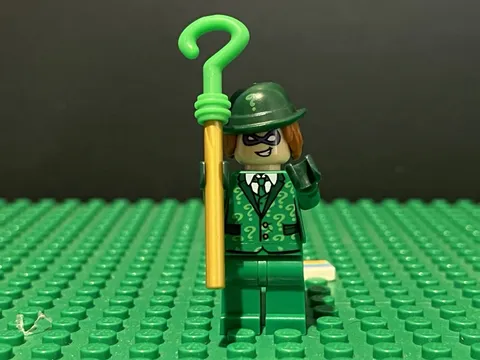 LEGO The Riddler Suit and Tie Minifigure sh0334 DC Super Heroes