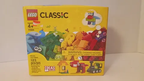 Lego Classic New SEALED 123 pcs Bricks and Ideas 11001